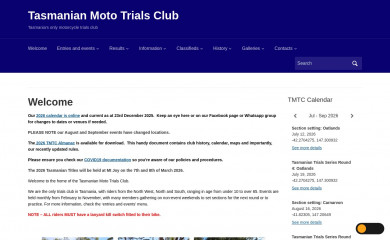 tastrials.org.au screenshot