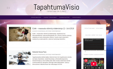 tapahtumavisio.fi screenshot
