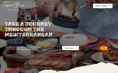 tapasbar.co.uk screenshot