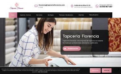tapiceriaflorencia.com screenshot