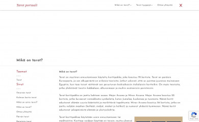 tarot.fi screenshot