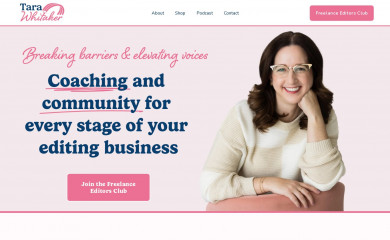 tarawhitaker.com screenshot