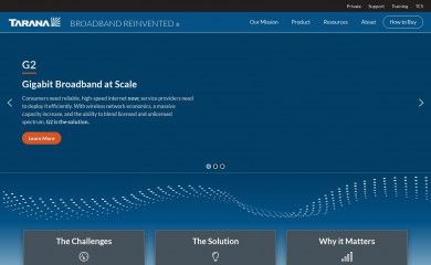 taranawireless.com screenshot