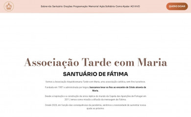 tardecommaria.com.br screenshot