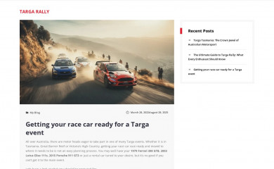 targa.org.au screenshot