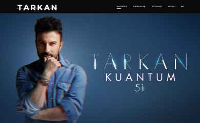 tarkan.com screenshot