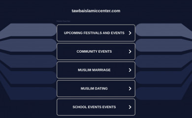 tawbaislamiccenter.com screenshot