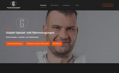 tatortreinigung-gutjahr.de screenshot