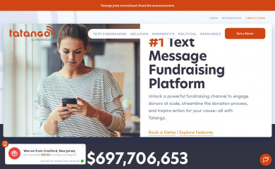 tatango.com screenshot