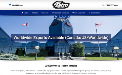 tatrotrucks.com screenshot