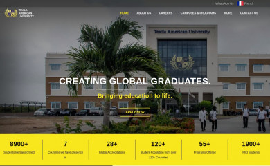 tauedu.org screenshot