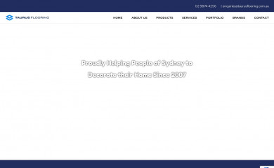 taurusflooring.com.au screenshot