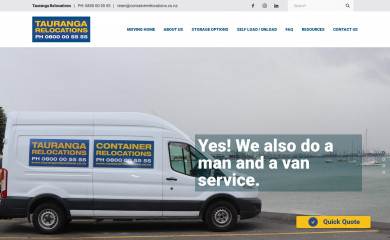 taurangarelocations.co.nz screenshot