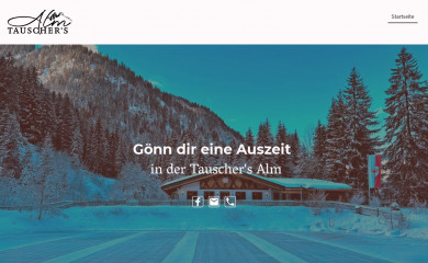 tauschers-alm.at screenshot