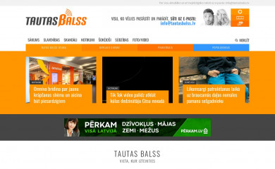 tautasbalss.lv screenshot