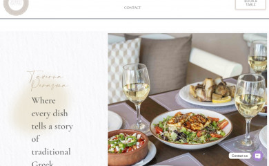 tavernaperasmakos.com screenshot