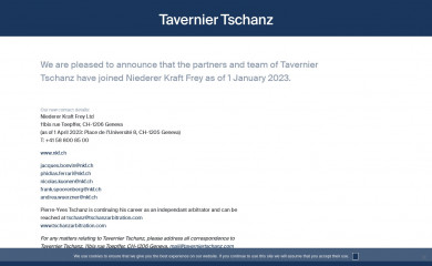 taverniertschanz.com screenshot