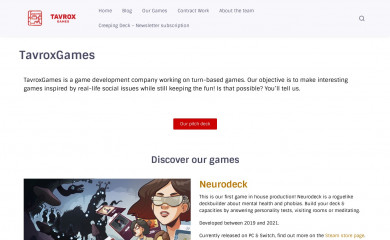 tavroxgames.com screenshot