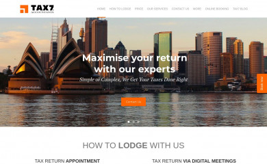 tax7.com.au screenshot