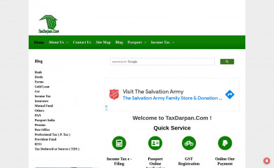 taxdarpan.com screenshot