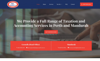 taxguruperth.com.au screenshot