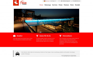 taxi-horgen.ch screenshot