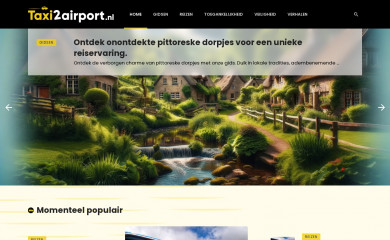 taxi2airport.nl screenshot
