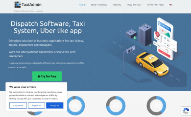 taxiadmin.org screenshot