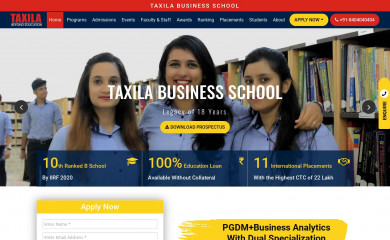 taxila.in screenshot