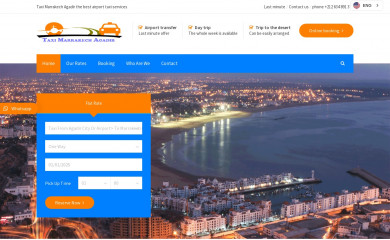 taximarrakechagadir.com screenshot