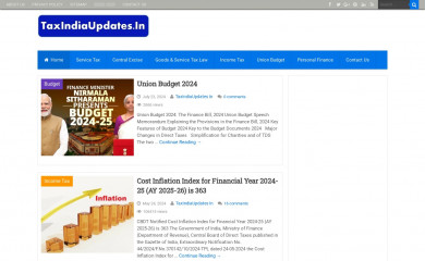 taxindiaupdates.in screenshot