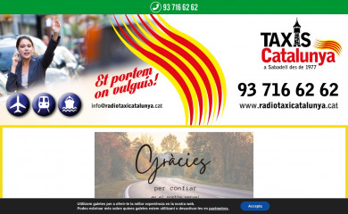 taxiscatalunya.es screenshot