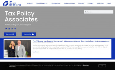 taxpolicy.org.uk screenshot