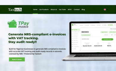 taxtech.com.ng screenshot
