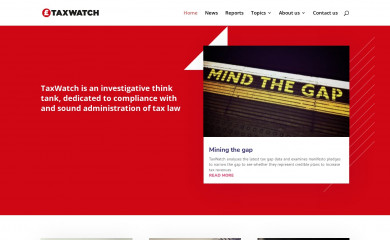 taxwatchuk.org screenshot