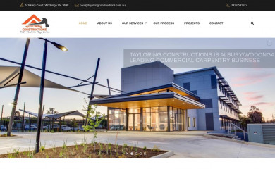 tayloringconstructions.com.au screenshot