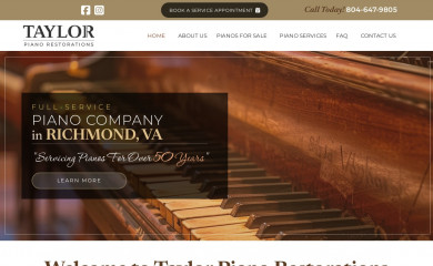 taylorpianorestorations.com screenshot