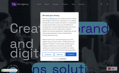tbzadsagency.nl screenshot