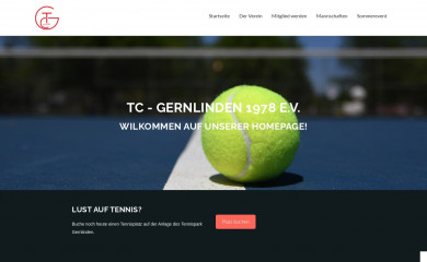 tc-gernlinden.de screenshot