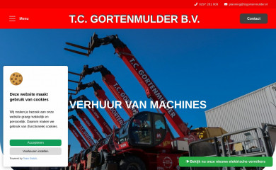 tcgortenmulder.nl screenshot