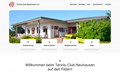 tcneuhausen.de screenshot