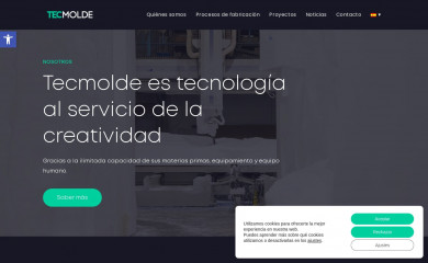 tecmolde.es screenshot