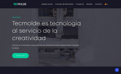tecmolde.es screenshot