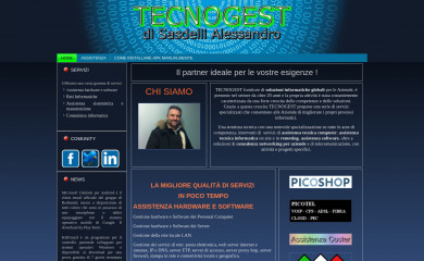 tecnogest.it screenshot