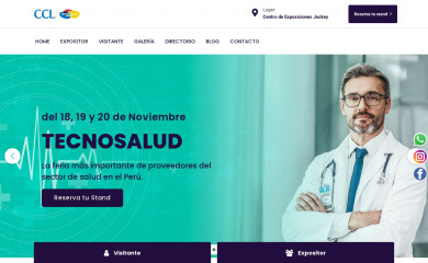 tecnosalud.com.pe screenshot