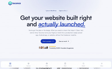 https://teconce.com screenshot
