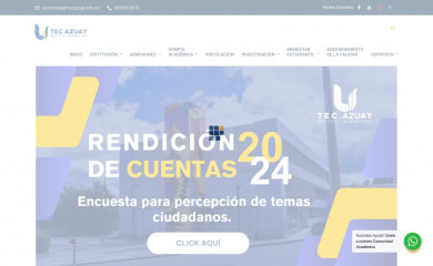 tecazuay.edu.ec screenshot