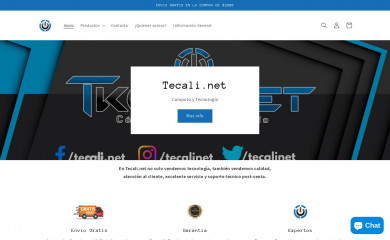 tecali.net screenshot