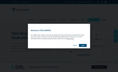 tech-arrow.com screenshot