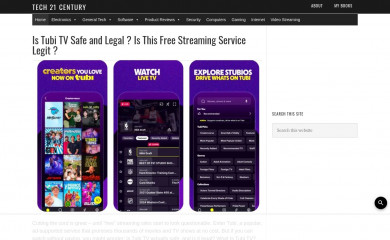 tech21century.com screenshot